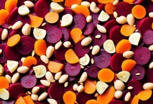 Salada de Beterraba Cenoura e Amendoim