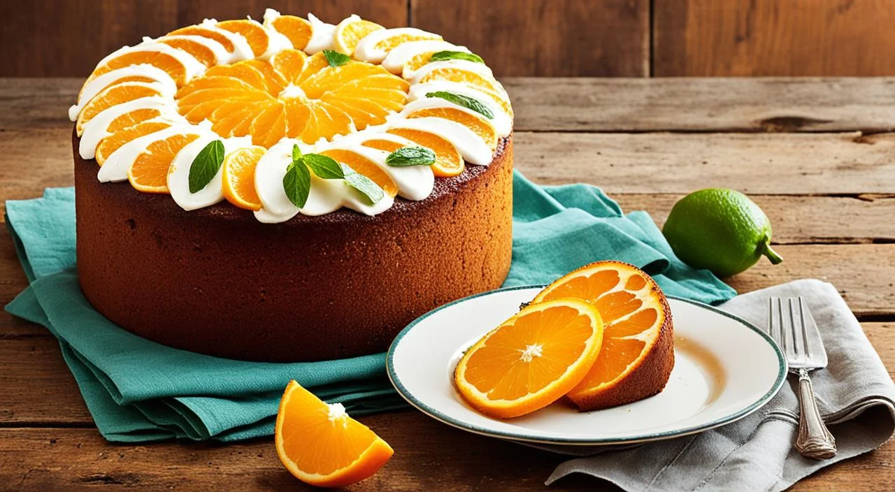 bolo de laranja