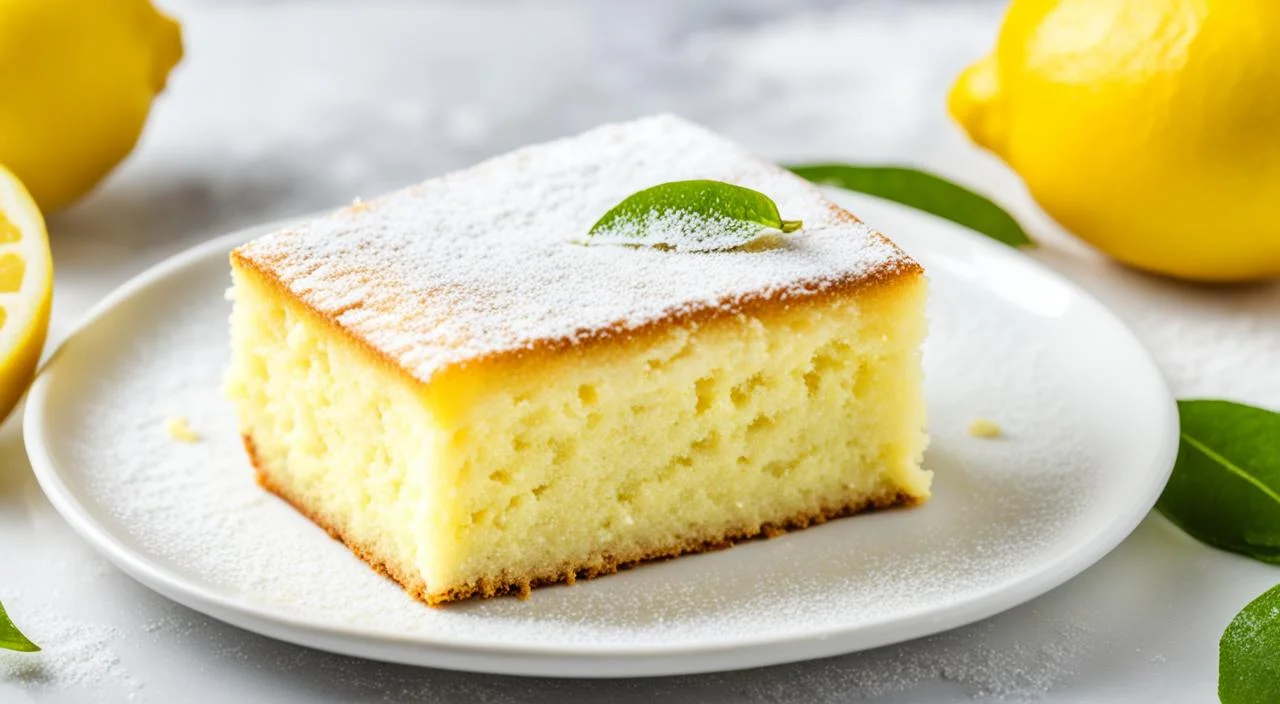 bolo de limão