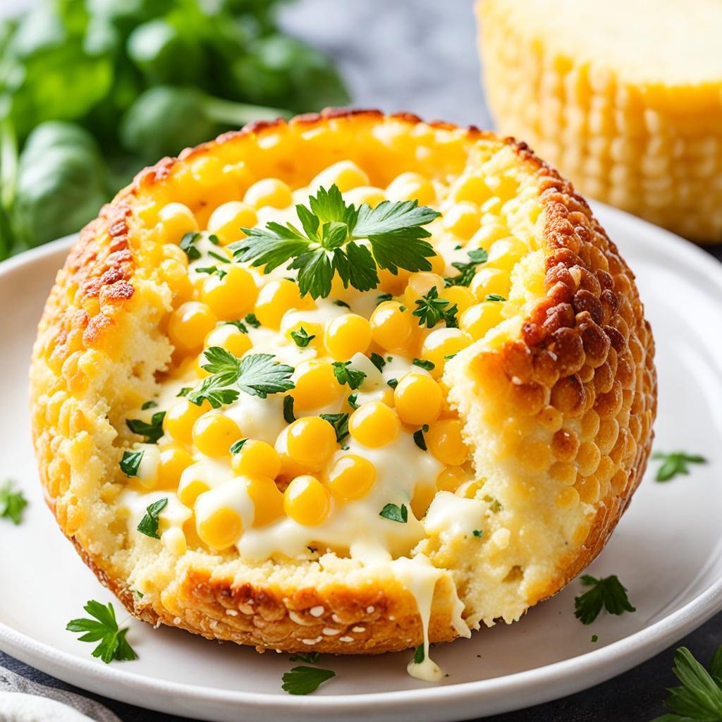 Bolinha de Milho Queijo Fit