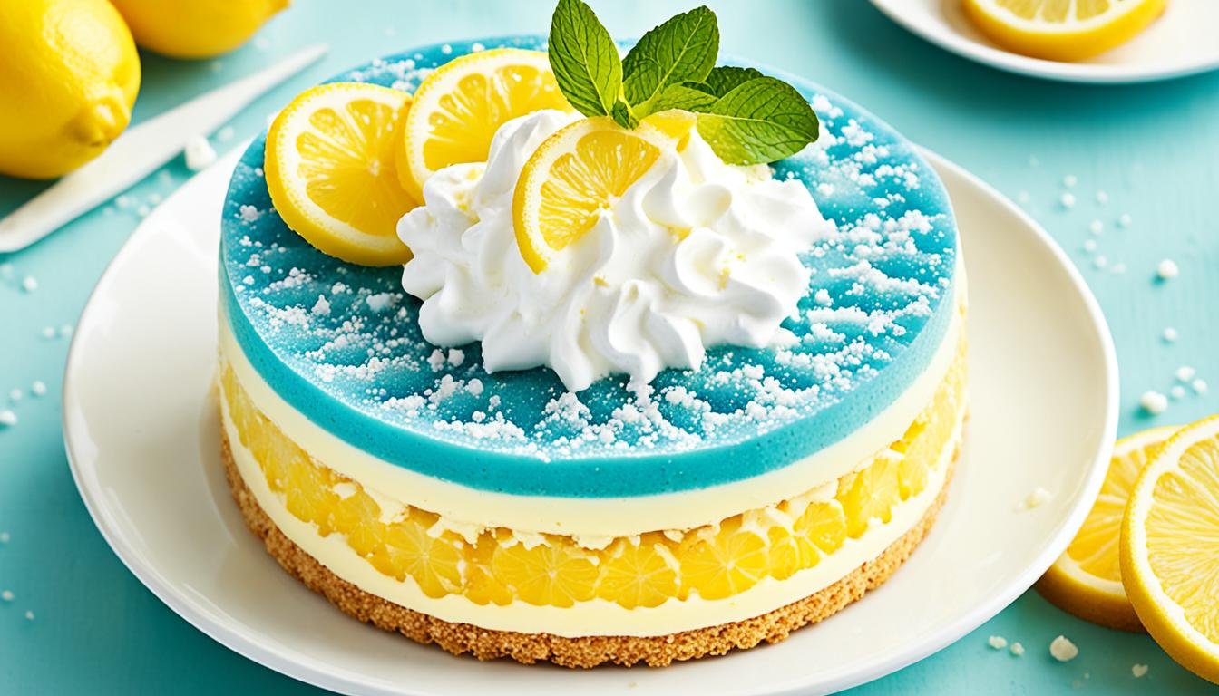 Pavê de limão invertido