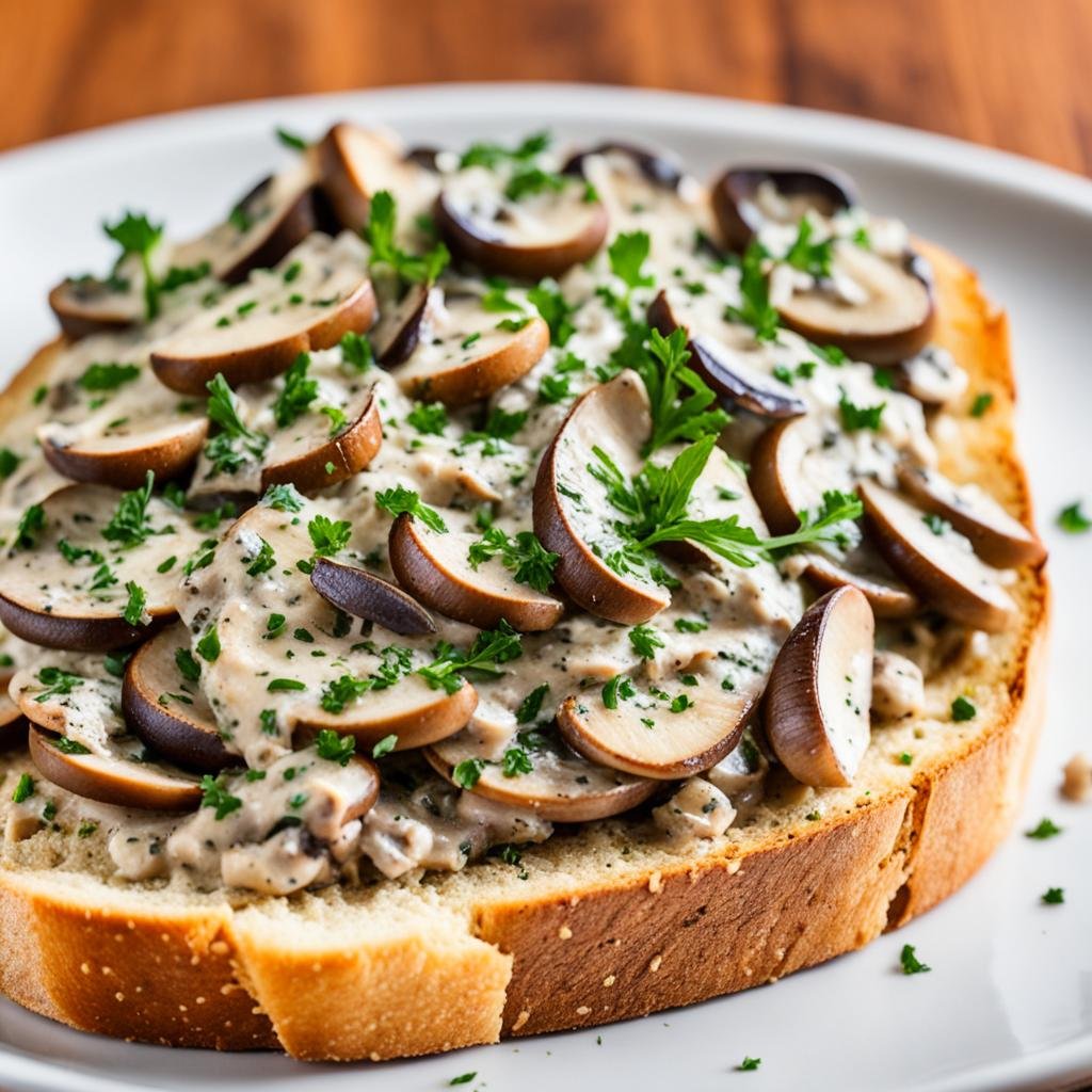 Bruschetta de Cogumelos