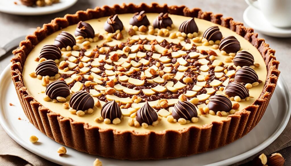 Tartelete de brigadeiro com avelãs gourmet