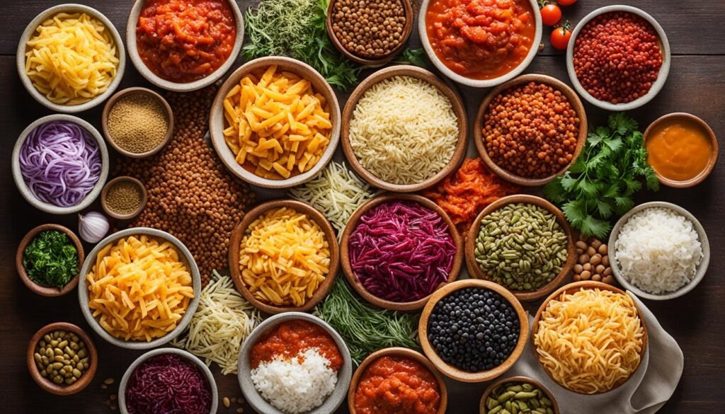 ingredientes do koshary