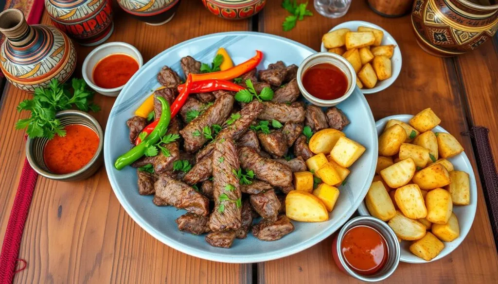 Pique a lo Macho gastronomia boliviana