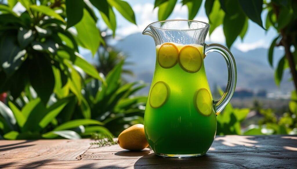 Suco yungueño refrescante