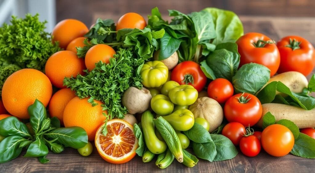 frutas e verduras